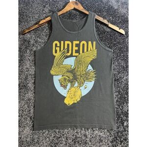 Gideon 2012 Milestone Album Promo MetalCore Merch Tank Top No‎ Tag *see pics*